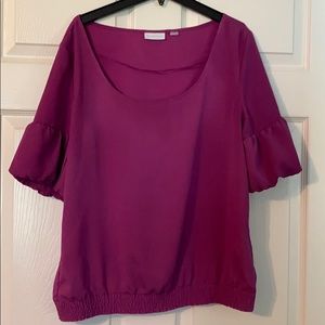 New York & Co Large Pink/purple Blouse